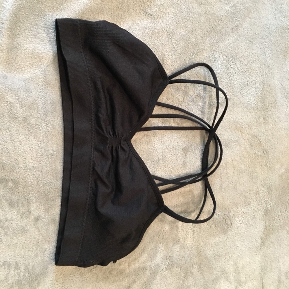 Black bralette